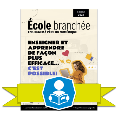 Magazine École branchée Vol. 26, no 1