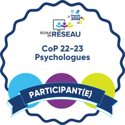 CoP des psychologues 22-23 - Participant(e)