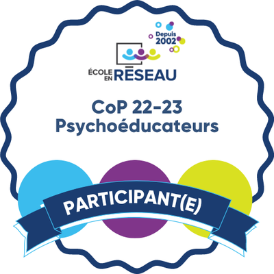 CoP des psychoéducateurs 22-23 - Participant(e)