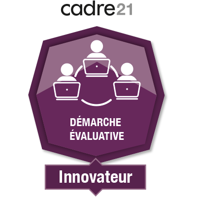 Démarche évaluative en FAD 4 - Innovateur