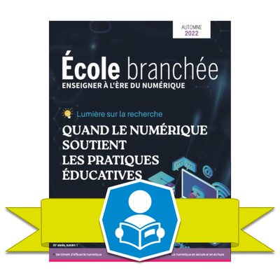 Magazine École branchée Vol. 25, no 1