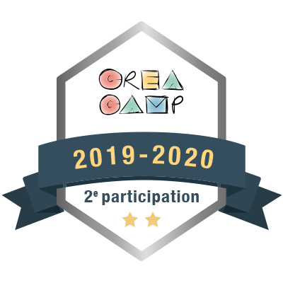 CréaCamp 2e participation 2019-2020