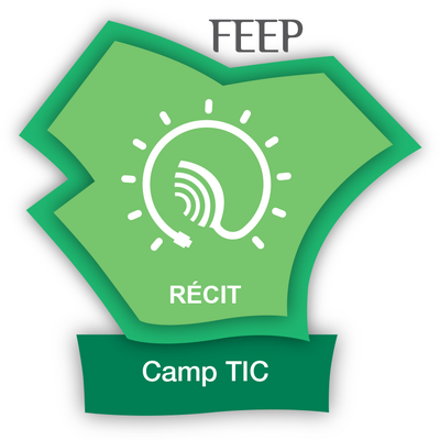 RÉCIT Camp Tic 2019-2020 badge émis à marieagagnon@spmaristes.qc.ca