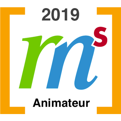 Animateur au congrès GRMS en 2019