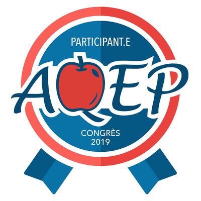 Participant au congrès de l’AQEP en 2019