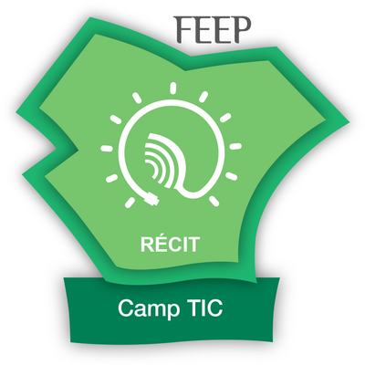 RÉCIT Camp Tic 2019-2020 badge émis à grancourt@marie-clarac.qc.ca