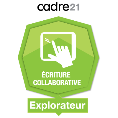 Écriture collaborative 1 - Explorateur badge émis à cprovencher@academie.ste-therese.com