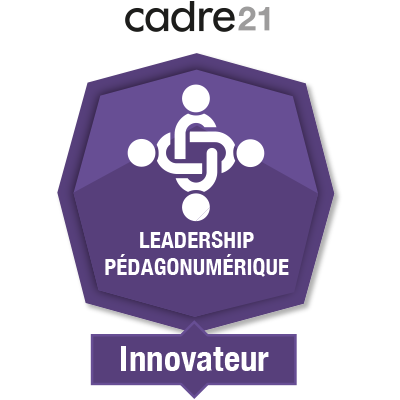 Leadership pédagonumérique 4 - Innovateur