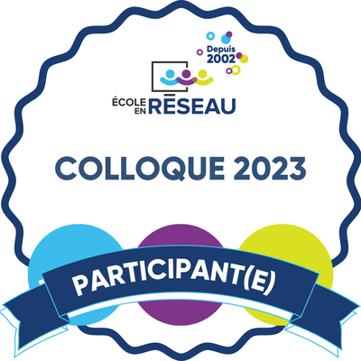 Colloque de l’ÉER 2023 - Participant(e)